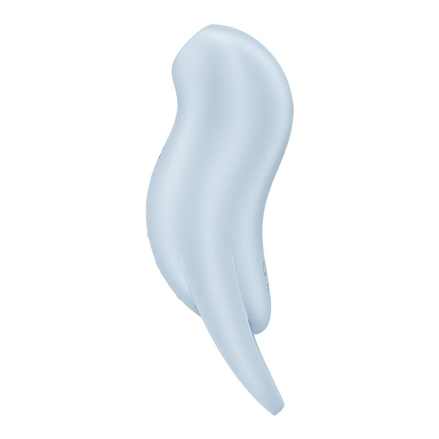 Вакуумний кліторальний стимулятор з вібрацією Satisfyer Pocket Pro 1 Blue фото 2