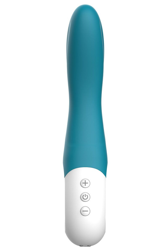 Вібратор точки G Liebe Bend It Rechargeable Ocean Blue, 10 режимів, дуже потужний, гнучкий стовбур фото 3