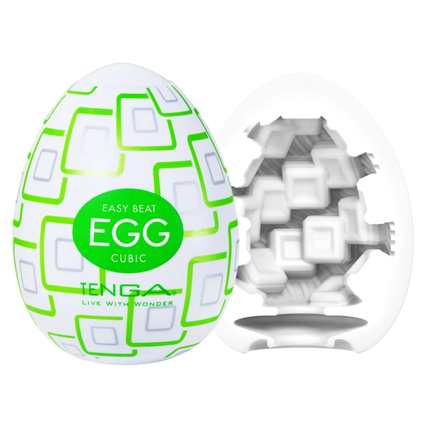 Набір мастурбаторів-яєць Tenga Egg Standard 3 Pack 1 (Wavy, Starry, Cubic) фото 4