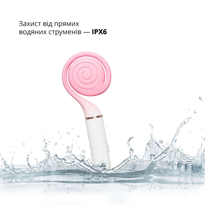 Пульсатор с вакуумной стимуляцией Otouch LOLLIPOP Pink фото 25
