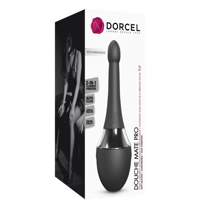 Автоматический анальный душ-вибратор Dorcel Douche Mate Pro фото 7