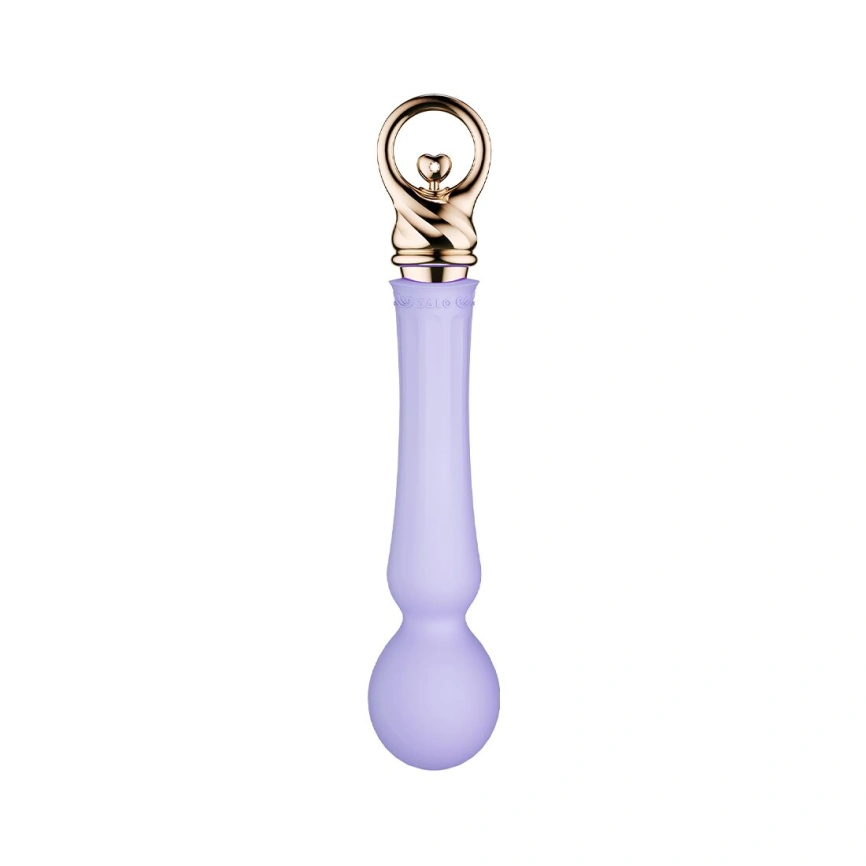 Вибромассажер с подогревом Zalo Sweet Magic - Confidence Wand Fantasy Violet фото 5