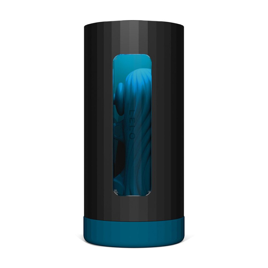 Смарт-мастурбатор LELO F1S V3 XL Teal, збільшений, 2 мотори, 8 режимів, стимуляція звуковими хвилями фото 1