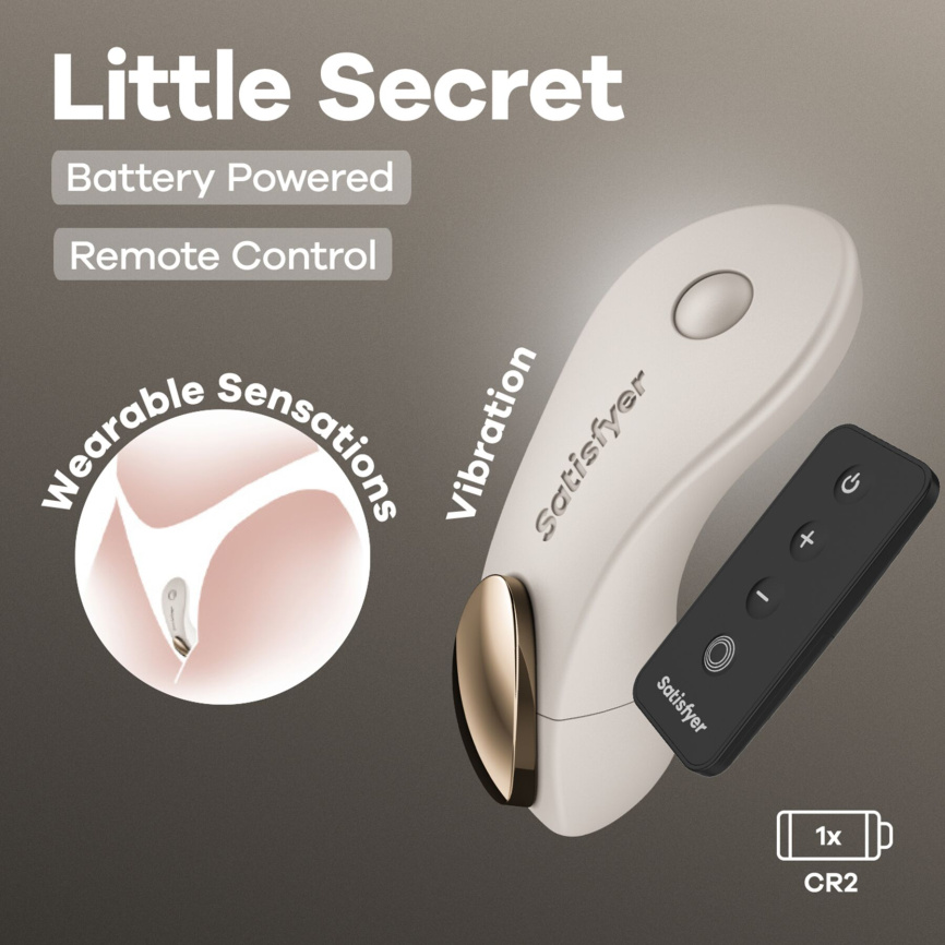 Вібратор у трусики Satisfyer Little Secret Battery Series з пультом ДК фото 9