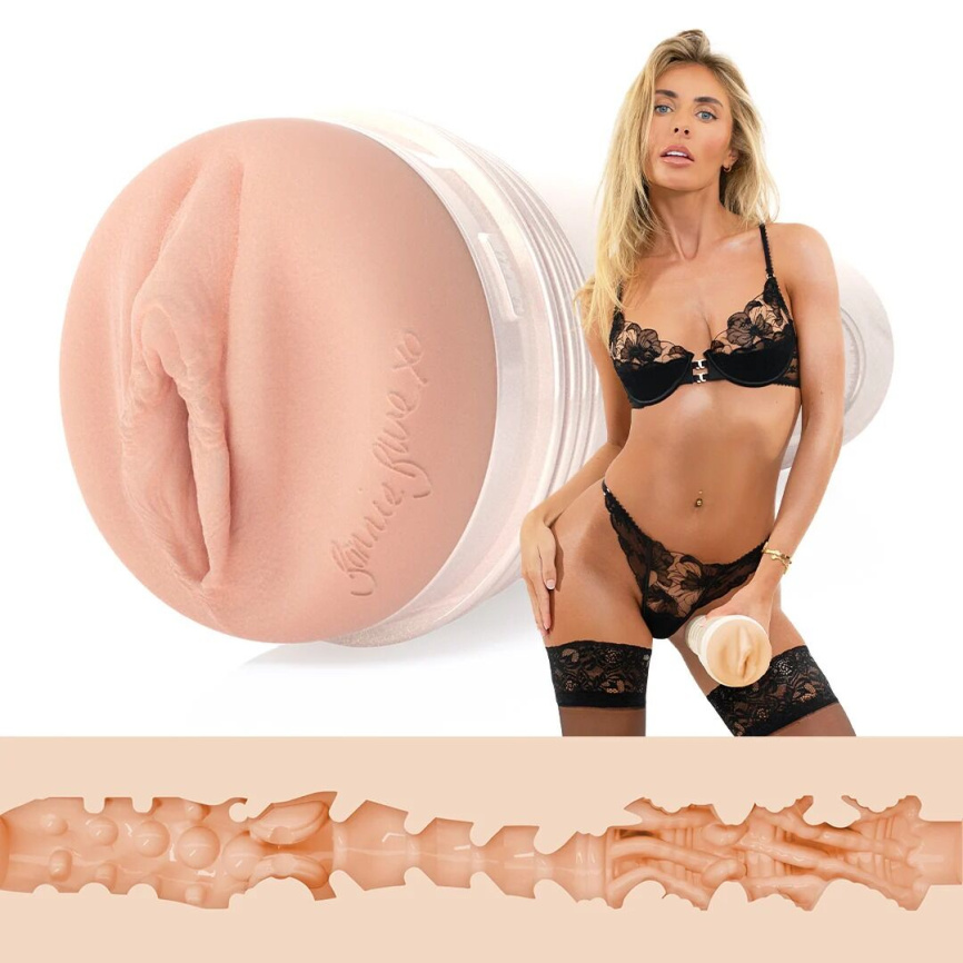 Мастурбатор Fleshlight Girls: Bonnie Blue - 1K, зі зліпка вагіни, дуже ніжний фото 1