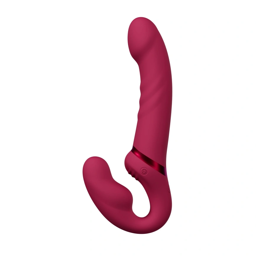 Безремневой смарт-страпон Lovense Lapis vibrating strapless strap-on, 3 мотора фото 1