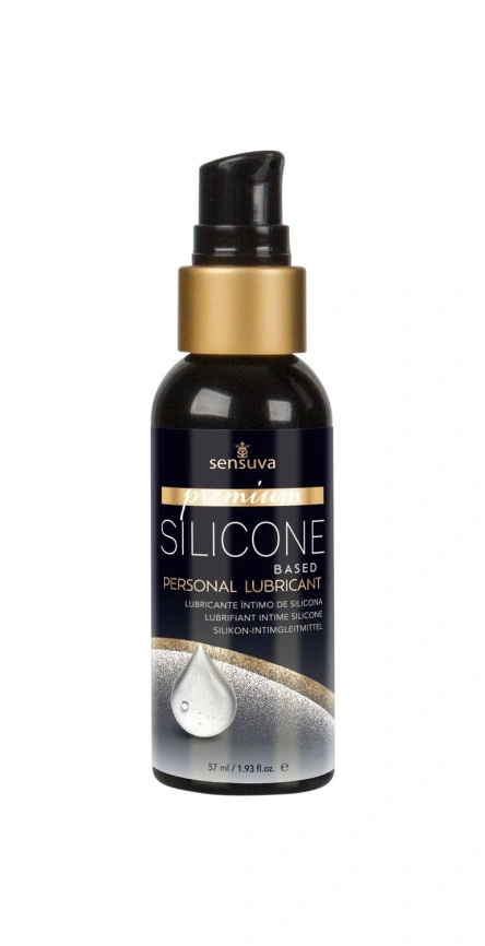 Силиконовая смазка Sensuva Premium Silicone (57 мл), без глицерина, парабенов и ментола фото 2