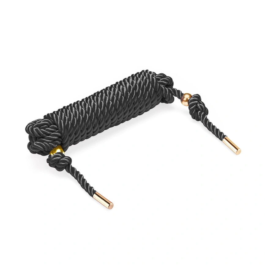Веревка для шибари Liebe Seele Shibari 5M Rope Black, комбинированный состав фото 1