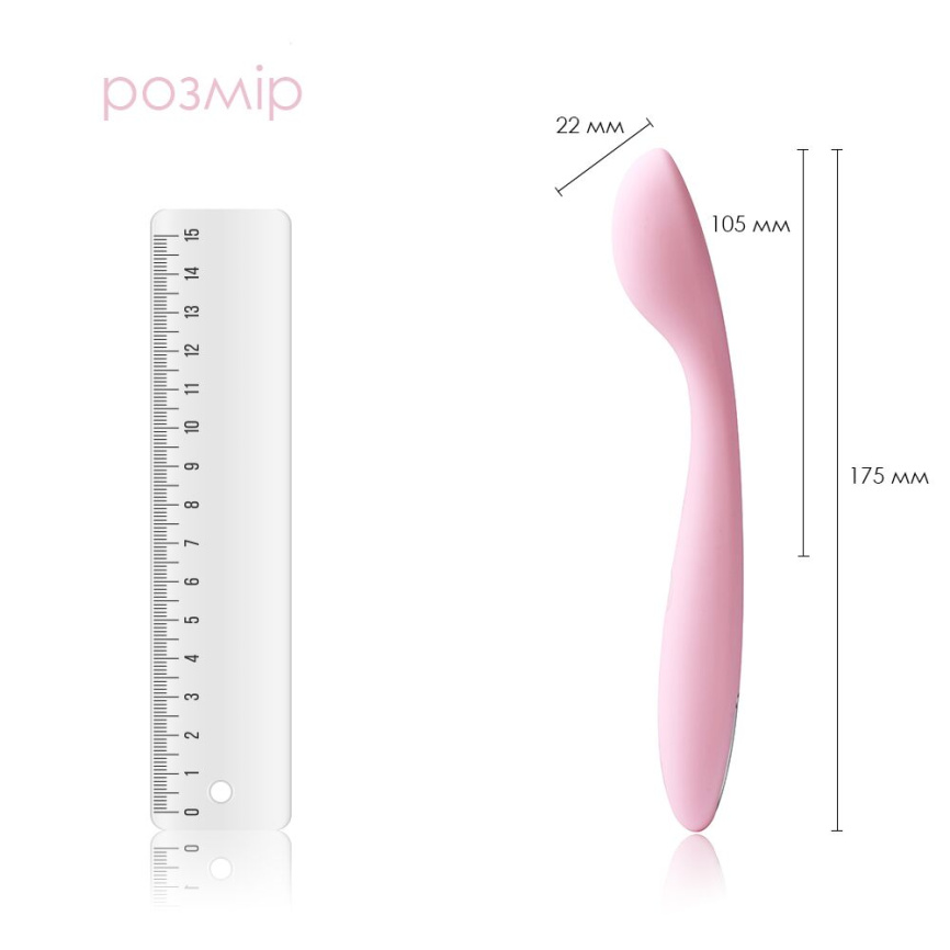 Стимулятор клітора та точки G Svakom Keri Pale Pink фото 2