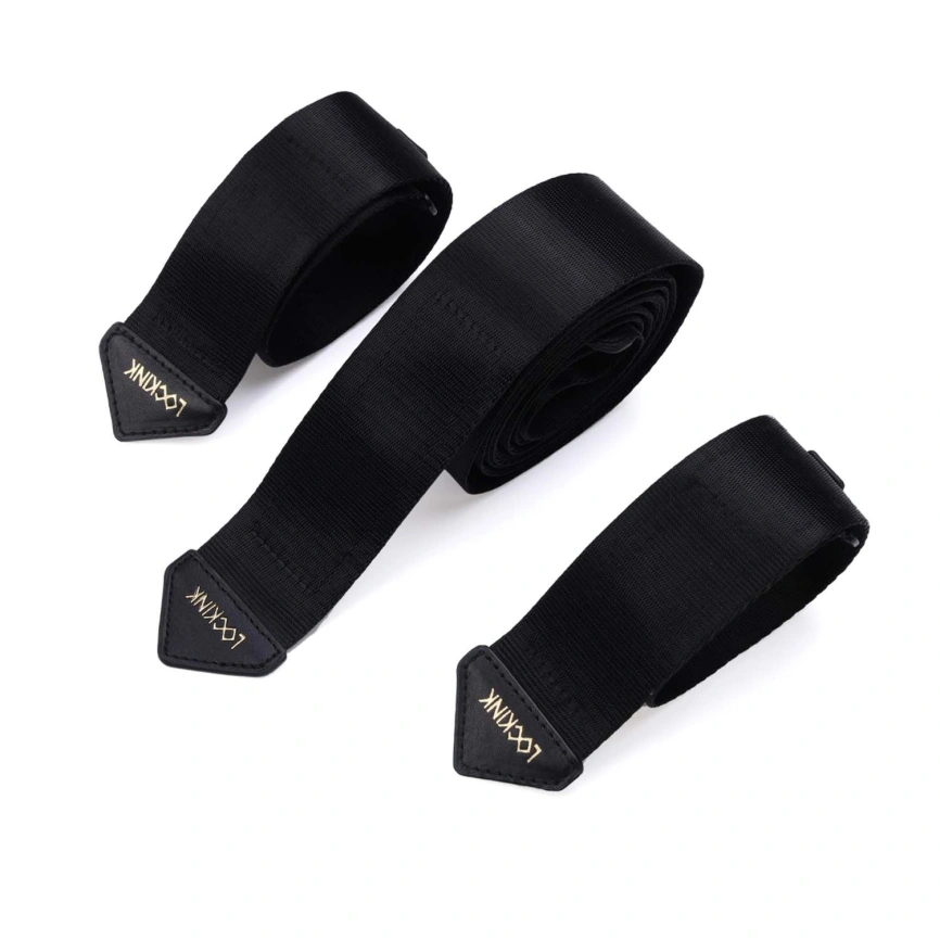 Фиксаторы рук и ног для кровати LOCKINK BDSM Adjustable Bed Restraint Kit фото 9