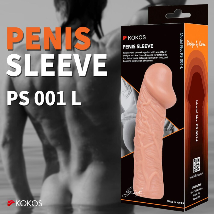 Насадка на член Kokos Penis Sleeve PS 001 L фото 4