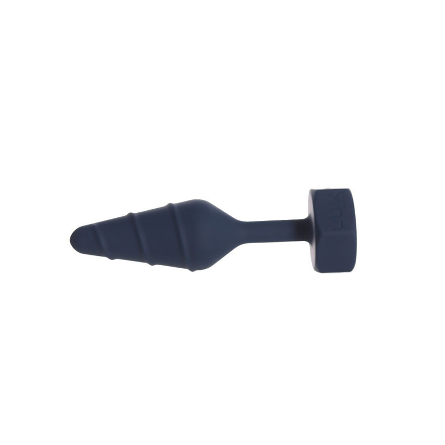 Анальна пробка Lux Active Twist Plug Small Blue (м'яте паковання!!!) фото 3