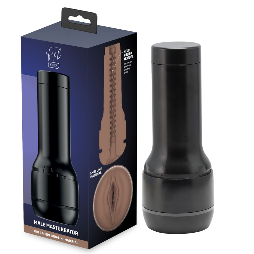 Мастурбатор-вагіна Kiiroo Feel Stroker Mid Brown для секс-машини Kiiroo Keon фото 2