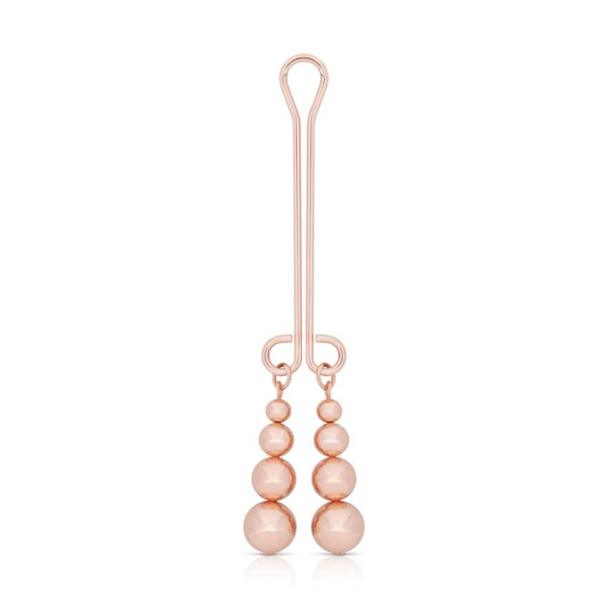 Затискач для клітора Rosy Gold - Clitoris Clamp - Subtle Weight фото 1