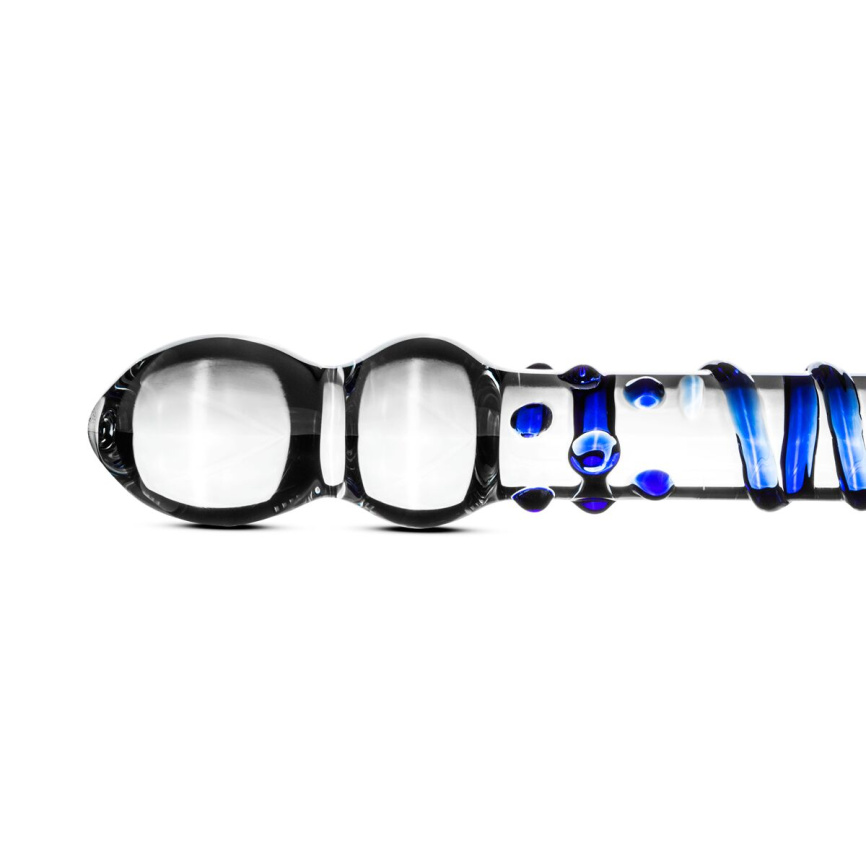 Скляний дилдо Gildo Glass Dildo No. 21 фото 3