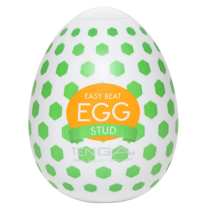 Мастурбатор-яйцо Tenga Egg Stud с шестиугольными выступами фото 1