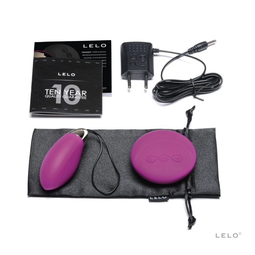 Виброяйцо LELO Lyla 2 Deep Rose, водонепроницаемое, пульт ДУ с вибрацией, технология SenseMotion фото 4