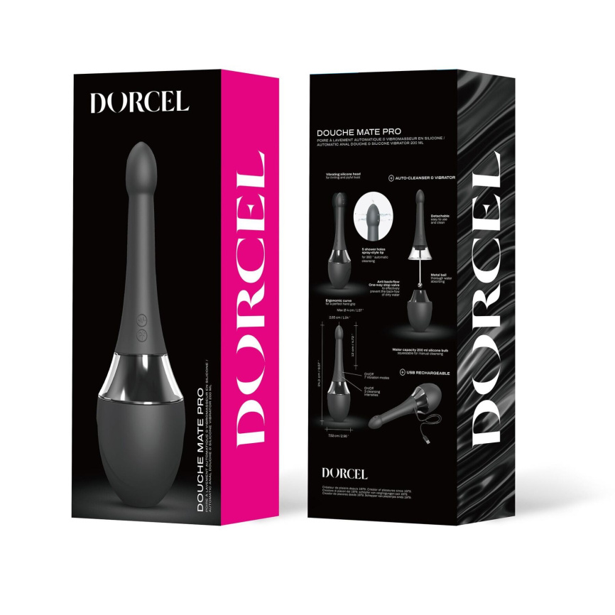 Автоматичний анальний душ-вібратор Dorcel Douche Mate Pro (м'яте паковання!!!) фото 8