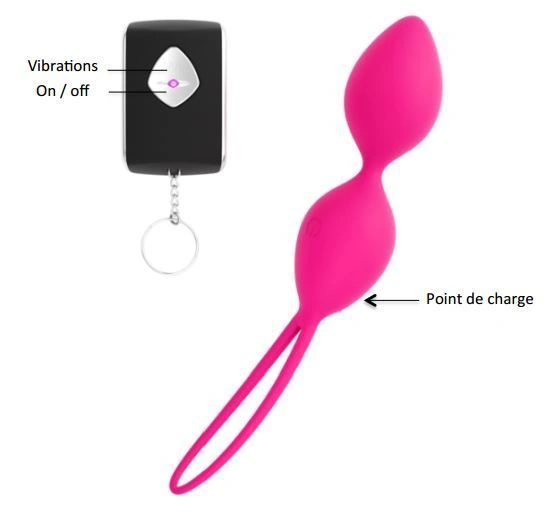 Вагинальные шарики Dorcel Divine Balls, диаметр 3,5 см, масса 91г фото 5