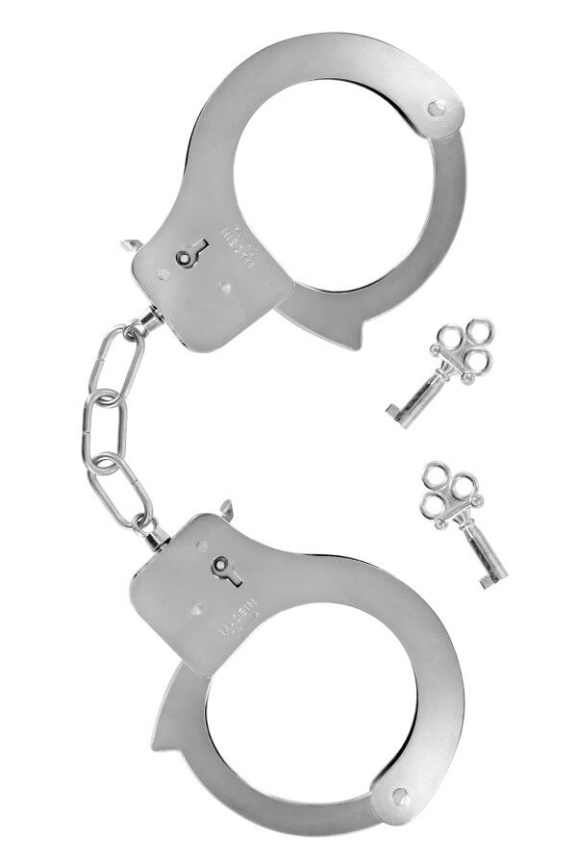 Наручники Fetish Tentation Adjustable metal wrist cuffs фото 1