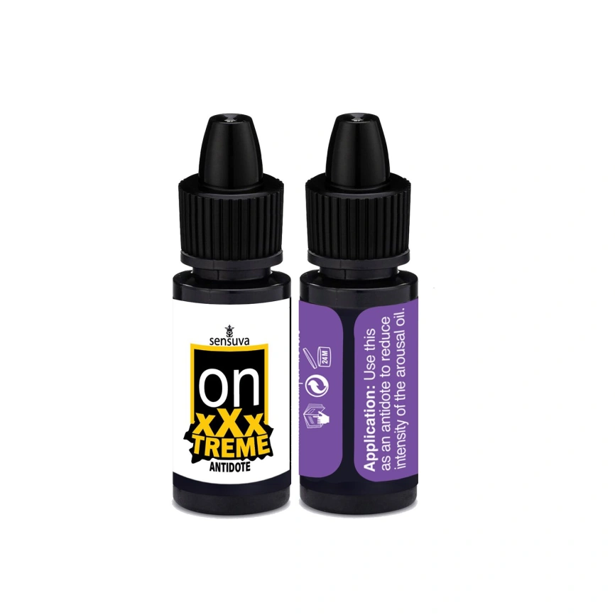 Возбуждающие капли для клитора Sensuva On xXxTREME Arousal Oil (5 мл) with Antidote (5 мл) + антидот фото 5