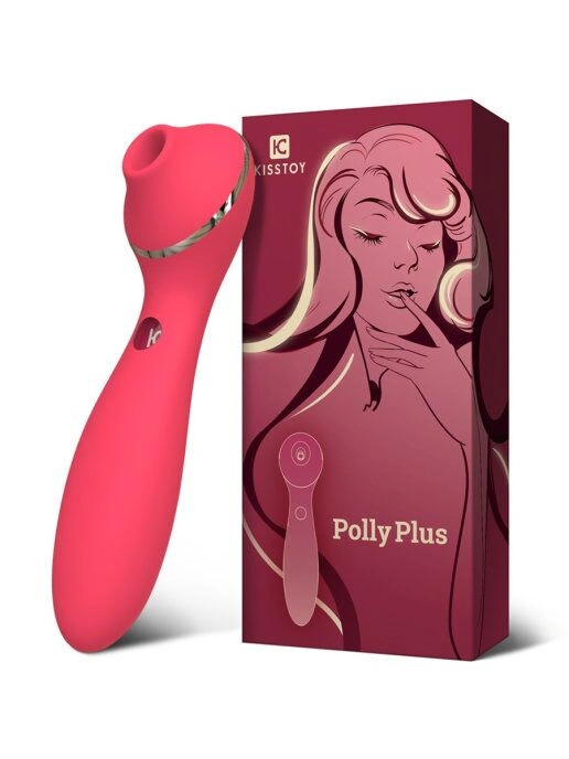 Вакуумный вибратор KISTOY Polly Plus Red фото 4