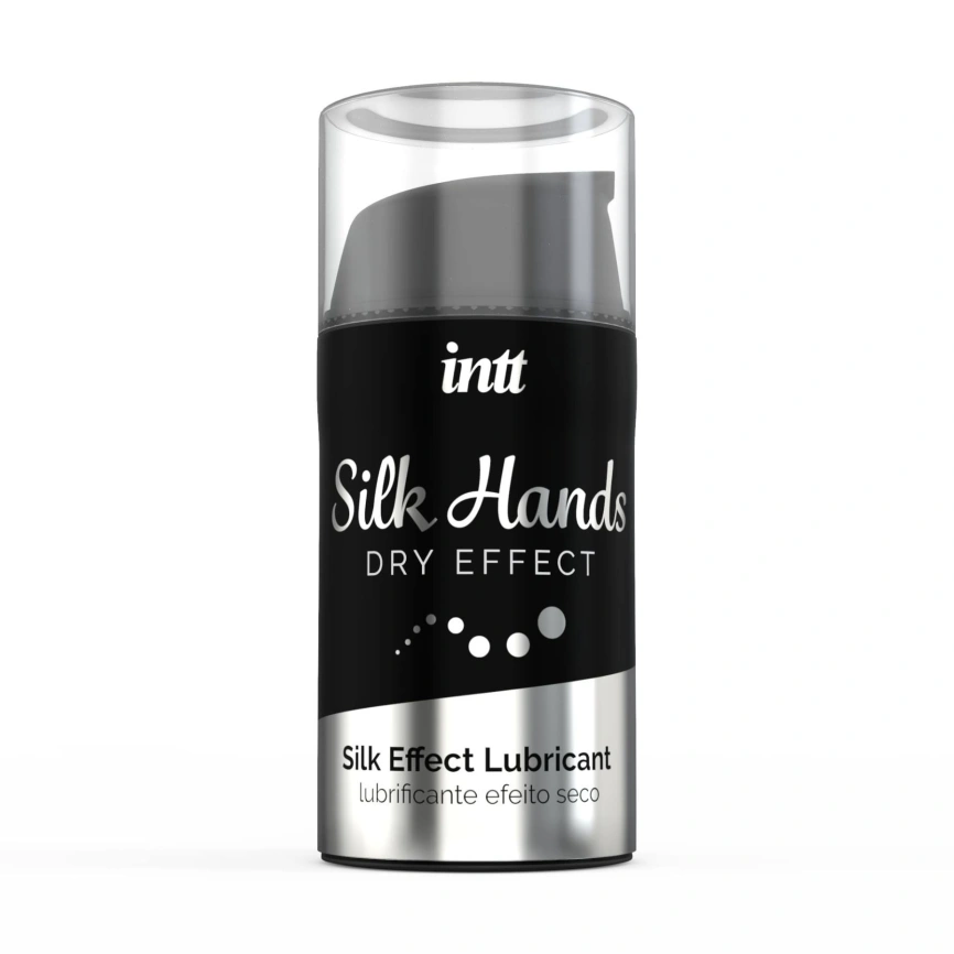 Ультагустая силиконовая смазка Intt Silk Hands (15 мл) с матовым эффектом, шелковистый эффект фото 2