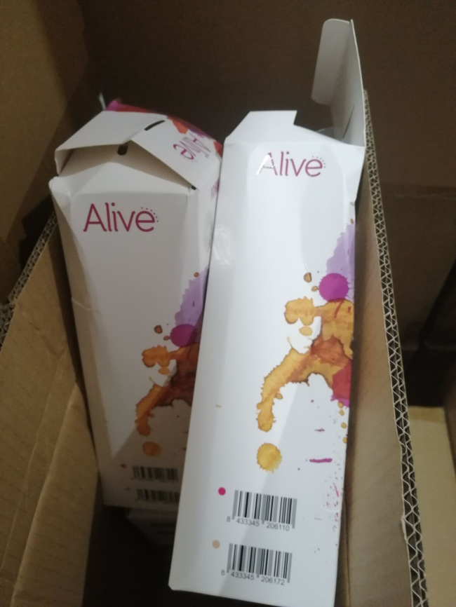 Фалоімітатор Alive Adam Pink L, двошаровий, силікон + Silexpan, діаметр 4 см (м'ята упаковка!!!) фото 3
