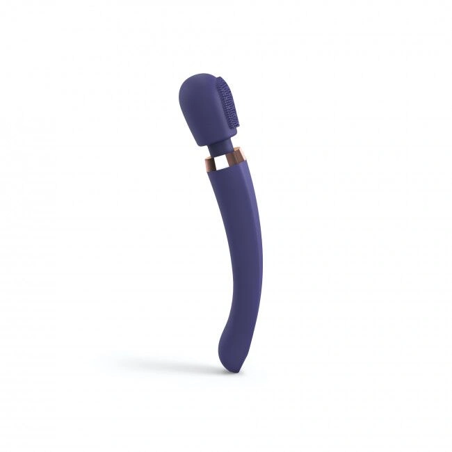 Вибромассажер с силиконовой щеточкой Love to Love Brush Crush – Midnight Indigo фото 1