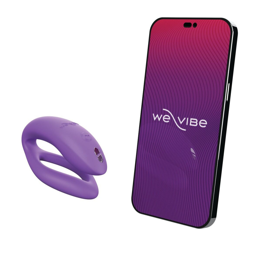 Смарт-вібратор для пар We-Vibe Sync O Light Purple, пульт ДК фото 5
