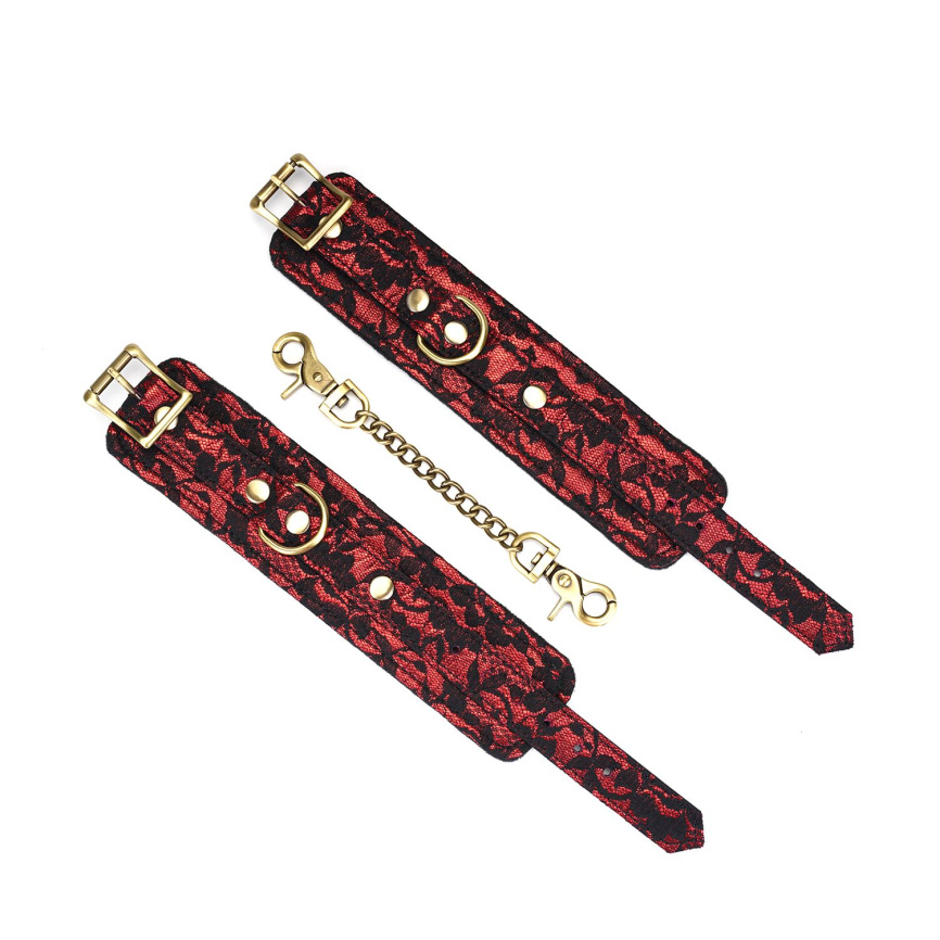 Наручники Liebe Seele Victorian Garden Wrist Cuff, кільця та з’єднувальний ланцюжок фото 2