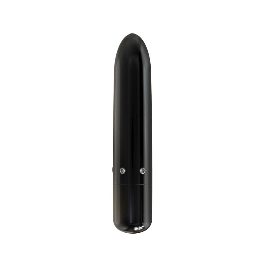 Вибропуля PowerBullet - Pretty Point Rechargeable Bullet Black фото 1