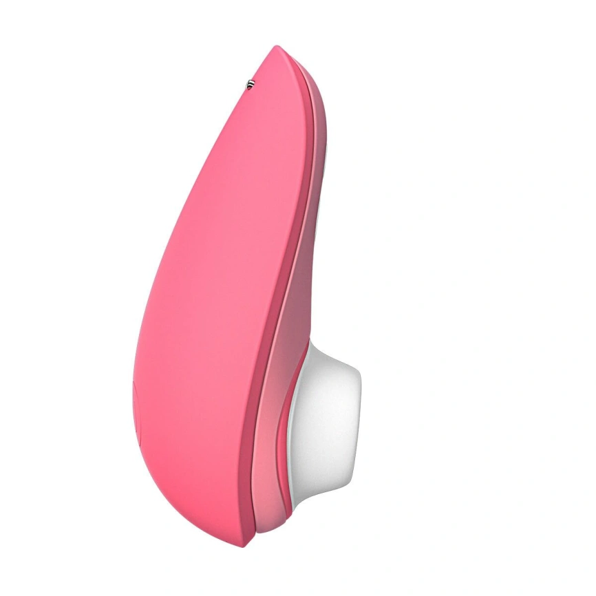 Вакуумный клиторальный стимулятор Womanizer Liberty 2 Vibrant Rose, 8 режимов, магнитная крышечка фото 3