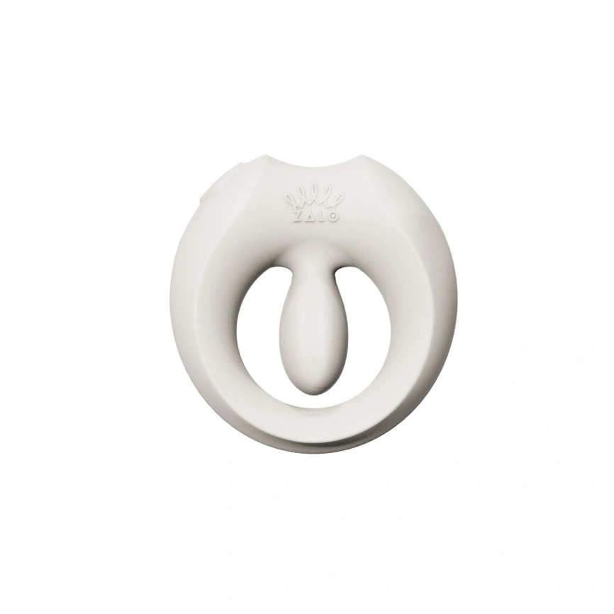 Эрекционное смарт-виброкольцо Zalo Apis Ivory White, до 4 часов работы, зарядный кейс фото 24