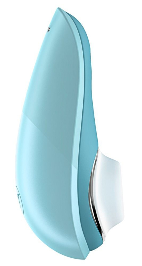 Вакуумний кліторальний стимулятор Womanizer Liberty Blue, магнітна кришка, 2 насадки фото 3