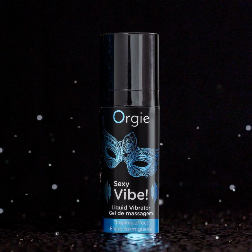 Рідкий вібратор Orgie Sexy Vibe! Liquid Vibrator, 15 мл, з ефектом мурашок фото 4
