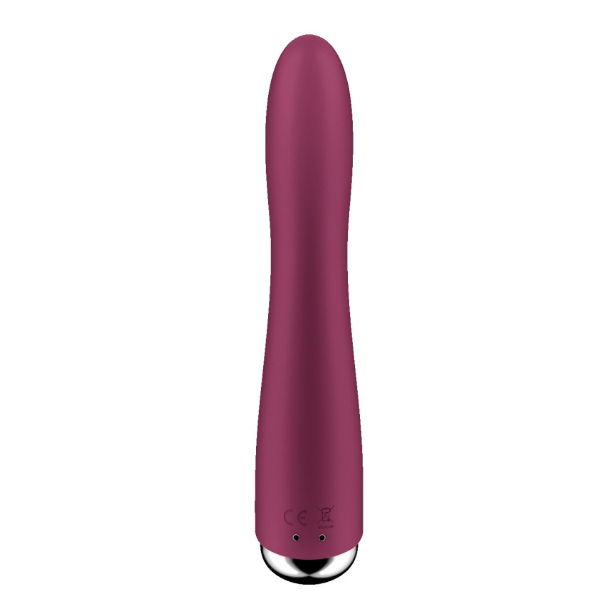 Вібратор точки G з обертанням Satisfyer Spinning Vibe 1 Red, 2 мотори фото 4