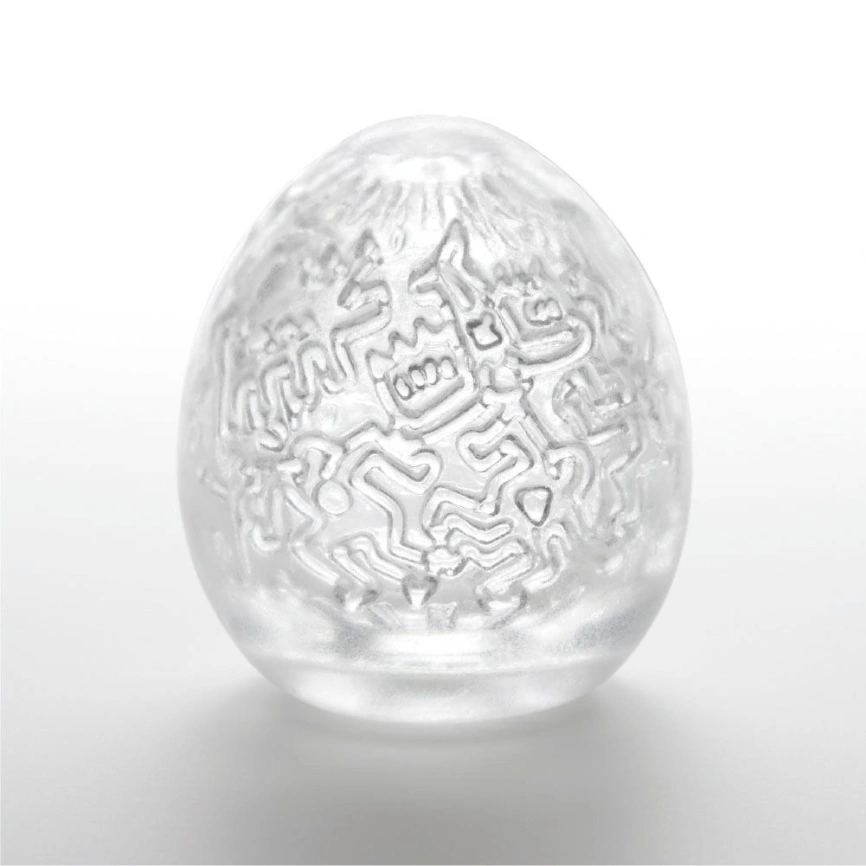 Мастурбатор-яйцо Tenga Keith Haring Egg Party фото 2