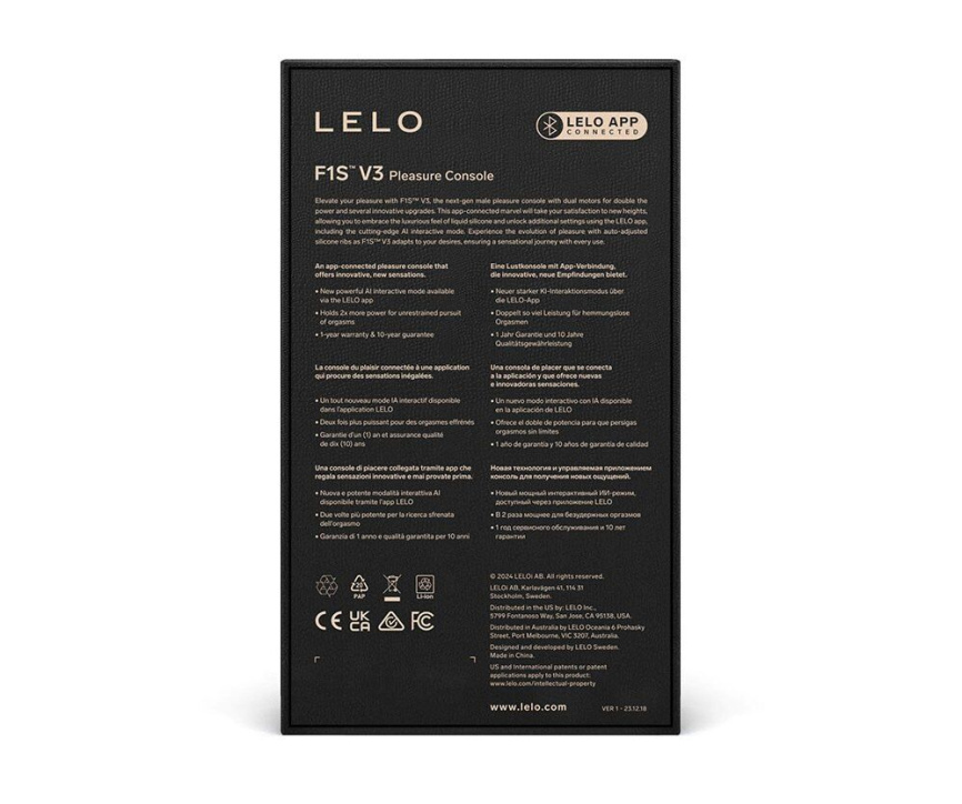 Смарт-мастурбатор LELO F1S V3 Teal, 2 мотори, 8 режимів, стимуляція звуковими хвилями фото 5