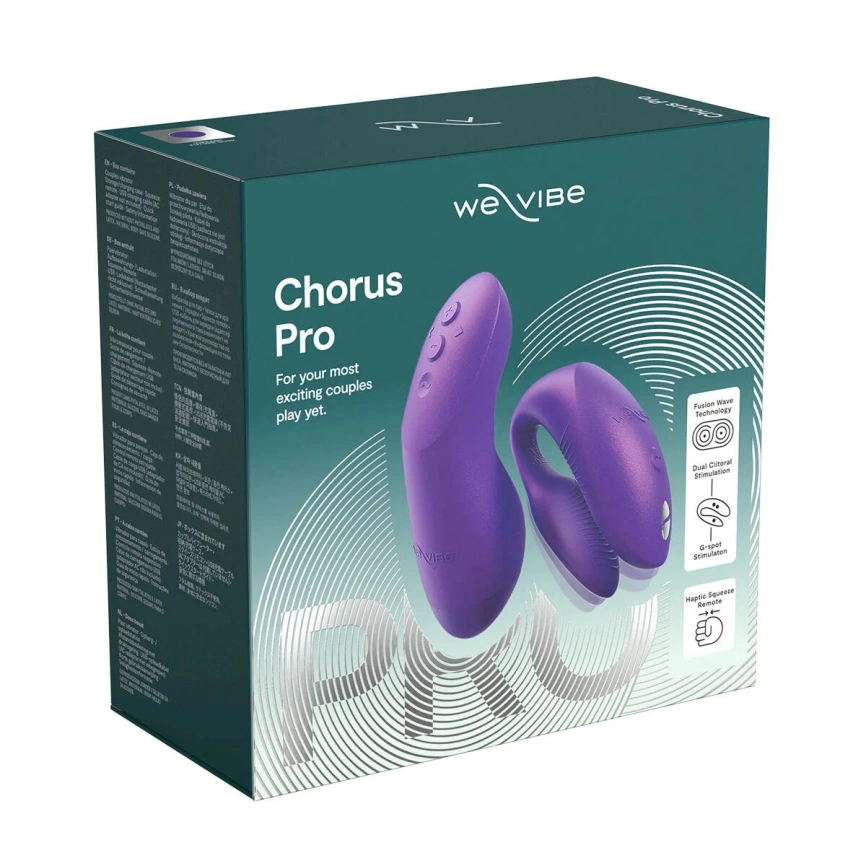 Смарт-вибратор для пар We-Vibe Chorus Pro Cosmic Purple фото 13