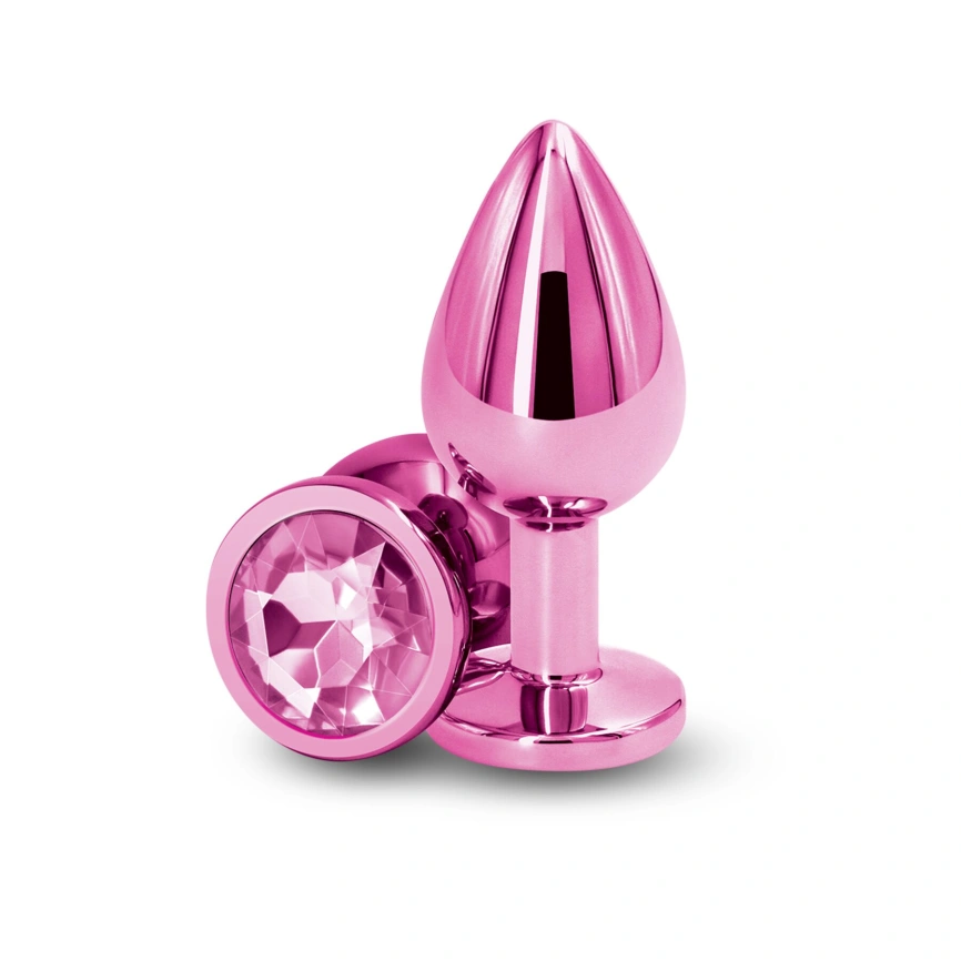 Анальная пробка NS Novelties Rear Assets - Medium - Pink фото 1