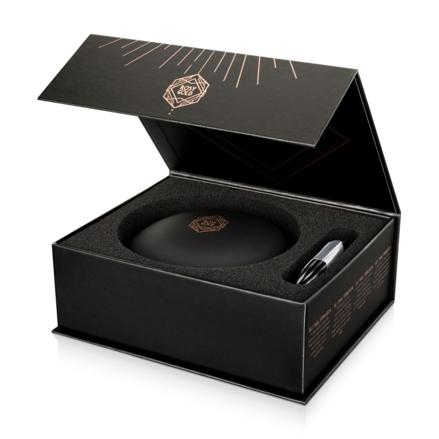 Мінівібратор з язичком Rosy Gold - Vibrating & Licking Dual Stimulator фото 10