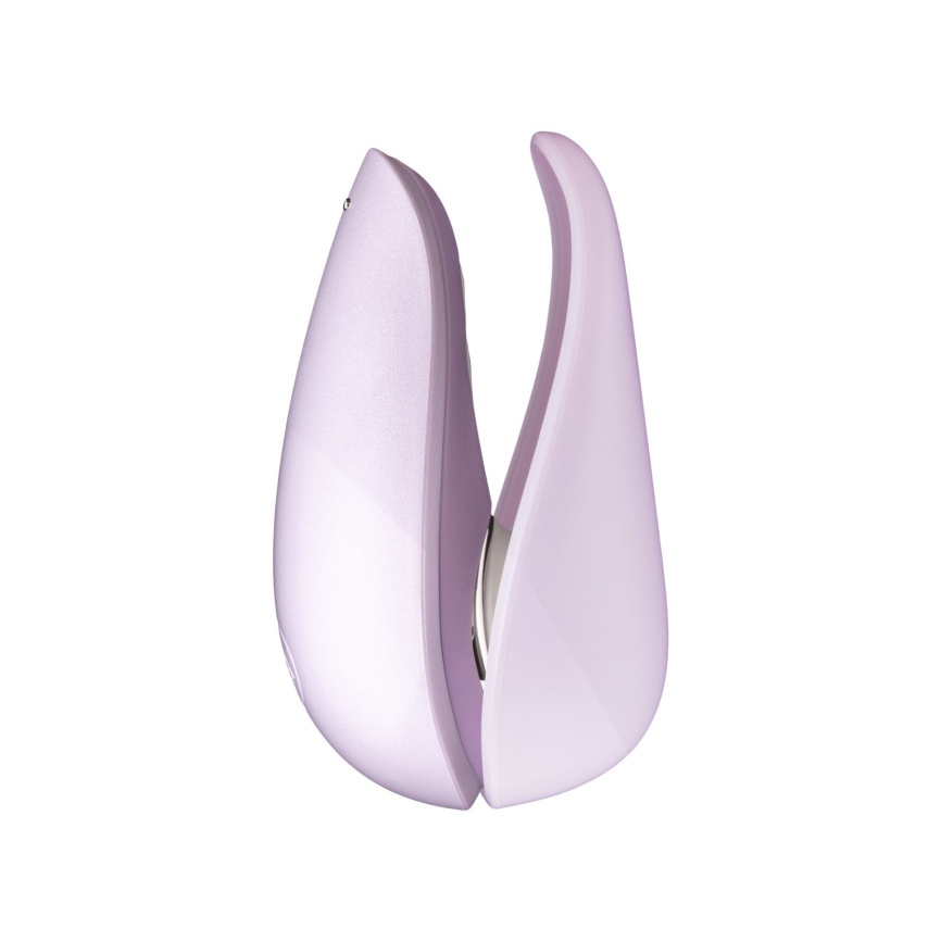 Вакуумний кліторальний стимулятор Womanizer Liberty Lilac, магнітна кришка, 2 насадки фото 2