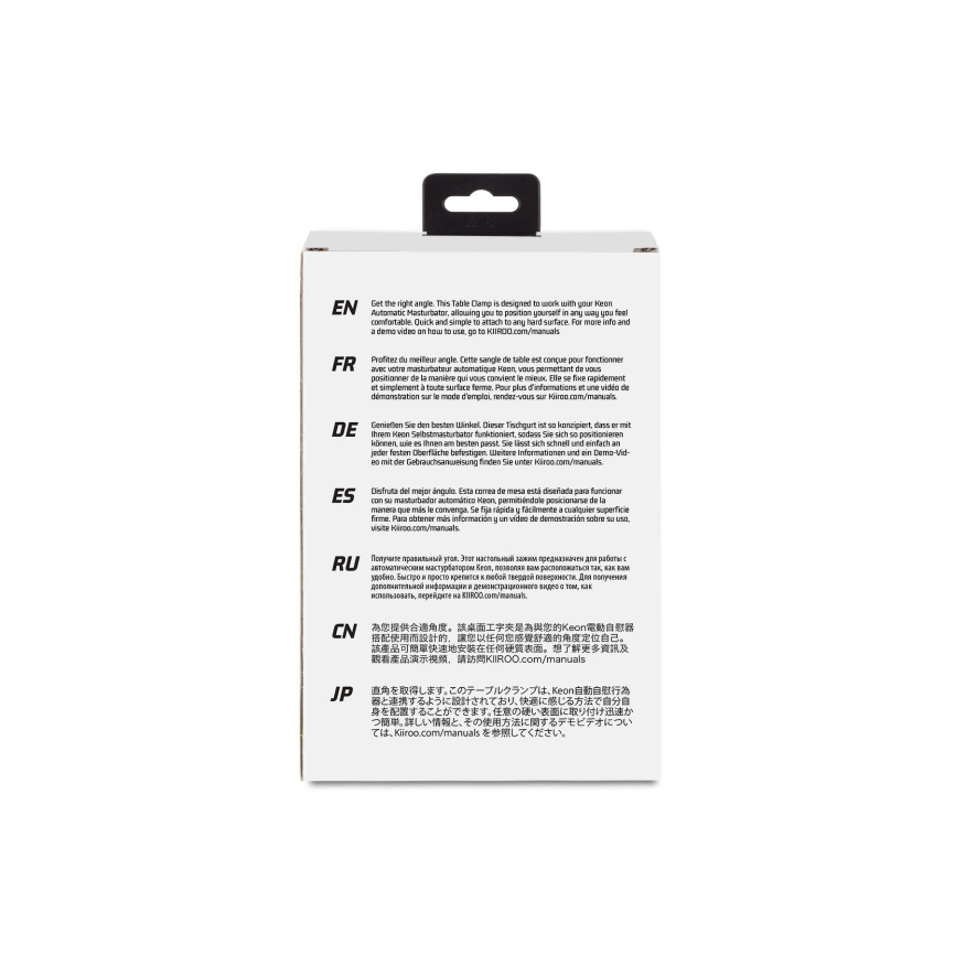 Крепление на стол для мастурбатора Kiiroo Keon Table Clamp, регулируется угол наклона фото 9