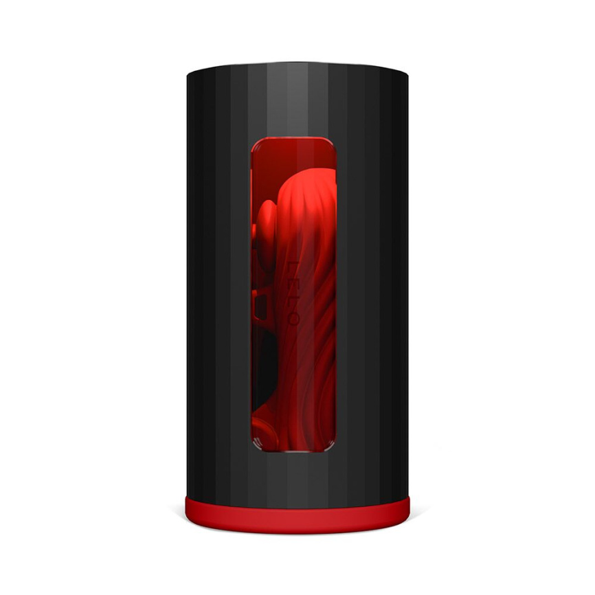 Смарт-мастурбатор LELO F1S V3 Red, 2 мотори, 8 режимів, стимуляція звуковими хвилями фото 1