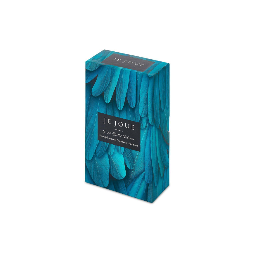  Преміум вібратор Je Joue - G-Spot Bullet Vibrator Teal з глибокою вібрацією  + подарунок косметичка фото 5