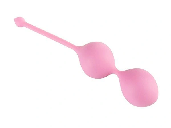 Вагинальные шарики Alive U-Tone Balls Pink, диаметр 3,5см, вес 77 г фото 1