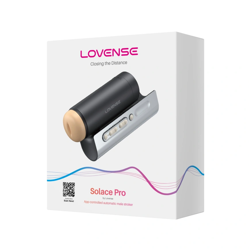 Интерактивный смарт-мастурбатор Lovense Solace Pro, до 230–300 фрикций в минуту, до 14 часов работы фото 8