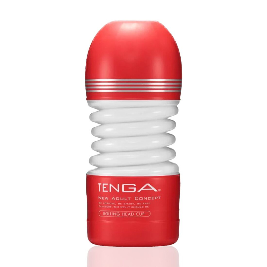 Мастурбатор Tenga Rolling Head Cup з інтенсивною стимуляцією головки фото 1