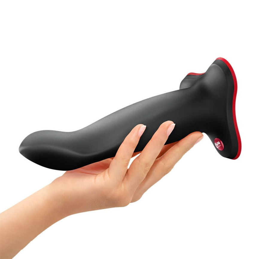 Фалоімітатор Fun Factory LIMBA FLEX L Black, гнучкий, з ефектом пам’яті, підходить для точки G фото 3